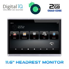 DIGITAL IQ AN1160_HR 11.6” HEADREST MONITOR