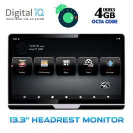 DIGITAL IQ AN1364_HR 13.3” HEADREST MONITOR