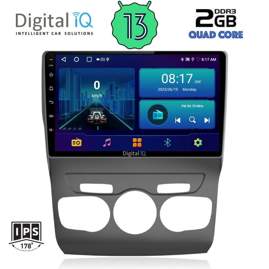 DIGITAL IQ BXB 1085_GPS (10inc) MULTIMEDIA TABLET OEM CITROEN C4 -DS4 mod. 2011-2018