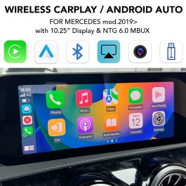 DIGITAL IQ BZ 248 CPAA (CARPLAY / ANDROID AUTO BOX for MERCEDES mod.2019> with NTG 6.0 MBUX)