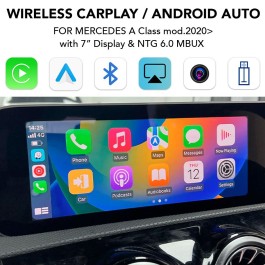 DIGITAL IQ BZ 249 CPAA (CARPLAY / ANDROID AUTO BOX for MERCEDES A Class W177 mod.2020> with NTG 6.0 MBUX)