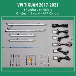 DIQ AMBIENT VW TIGUAN mod.2017-2021 (Digital iQ Ambient Light VW Tiguan mod.2017-2021, 17 Lights)