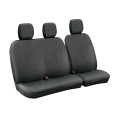 Καλύμματα Καθισμάτων Dots-1,  χωρίς επανατυλικτήρα ζώνης - Μαύρο / Γκρι Καλύμματα Καθισμάτων Φορτηγών - Κουρτινάκια Αξεσουαρ Αυτοκινητου - ctd.gr