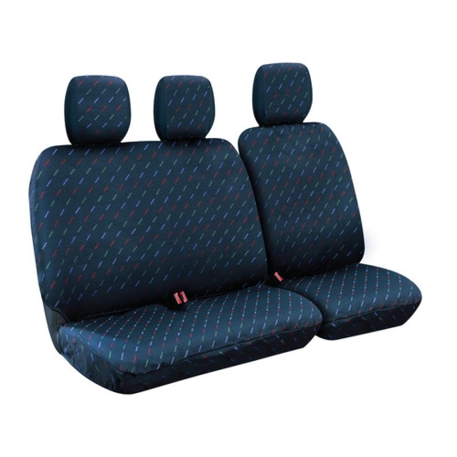 Καλύμματα Καθισμάτων Dido-1,  χωρίς επανατυλικτήρα ζώνης - Μπλε Καλύμματα Καθισμάτων Φορτηγών - Κουρτινάκια Αξεσουαρ Αυτοκινητου - ctd.gr