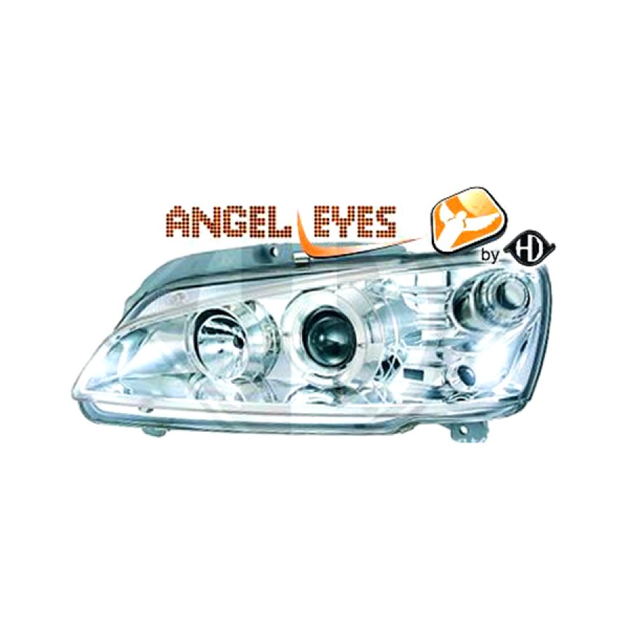 Φανάρια diederichs Angel Eyes για PEUGEOT 106 96+ ANGELEYES CHROME (H1+H1) Peugeot Αξεσουαρ Αυτοκινητου - ctd.gr