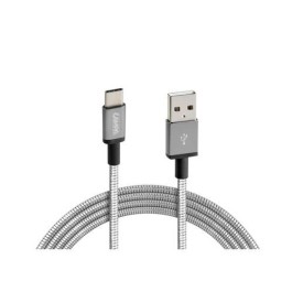 ΚΑΛΩΔΙΟ USB ΦΟΡΤΙΣΗΣ 	& ΣΥΓΧΡΟΝΙΣΜΟΥ IRON SILVER LINE - TYPE C (100 cm)