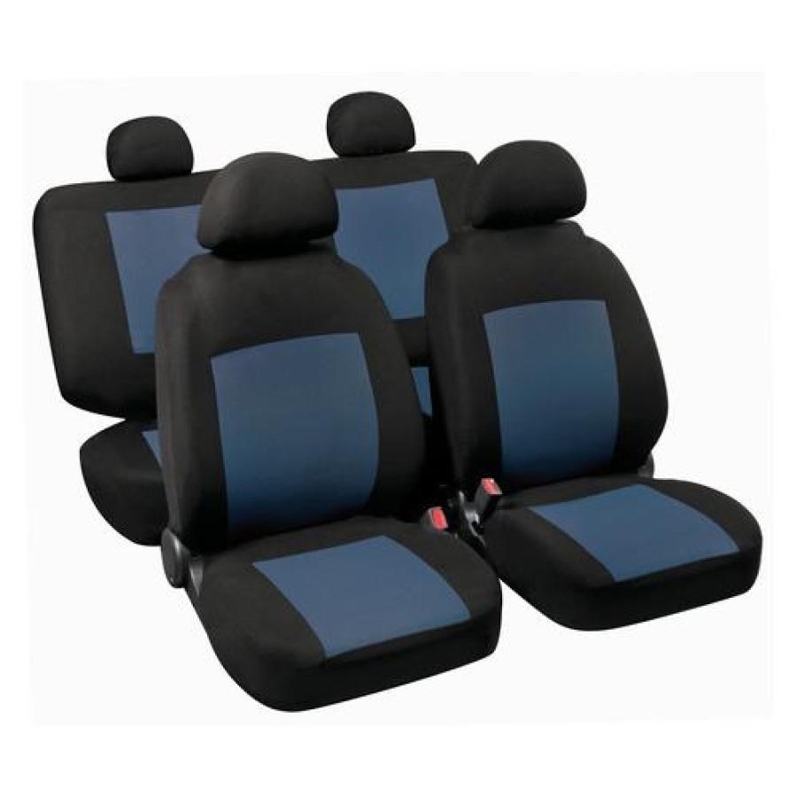 Καλύμματα Καθισμάτων PRODICA SET 4τεμ. Μαύρο/Μπλε Καλύμματα Καθισμάτων Αξεσουαρ Αυτοκινητου - ctd.gr