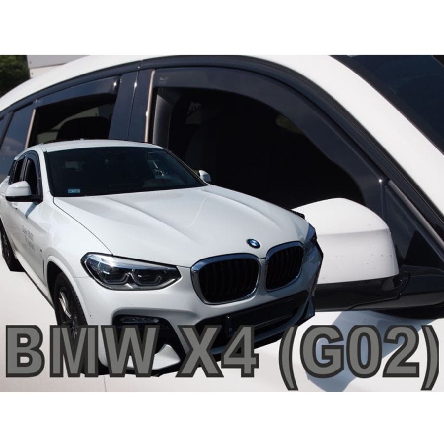 Aνεμοθραυστες Aυτοκινητου - BMW X4 G02 5D 2018> ΣΕΤ ΑΝΕΜΟΘΡΑΥΣΤΕΣ ΑΥΤΟΚΙΝΗΤΟΥ ΑΠΟ ΕΥΚΑΜΠΤΟ ΦΙΜΕ ΠΛΑΣΤΙΚΟ HEKO - 4 ΤΕΜ. Ανεμοθραύστες Αυτοκινήτου-Van Αξεσουαρ Αυτοκινητου - ctd.gr