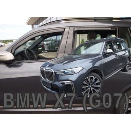 BMW X7 G07 5D 2018> ΣΕΤ ΑΝΕΜΟΘΡΑΥΣΤΕΣ ΑΥΤΟΚΙΝΗΤΟΥ ΑΠΟ ΕΥΚΑΜΠΤΟ ΦΙΜΕ ΠΛΑΣΤΙΚΟ HEKO - 4 ΤΕΜ.