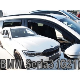 BMW 3 G21 5D 2019> SW  ΣΕΤ ΑΝΕΜΟΘΡΑΥΣΤΕΣ ΑΥΤΟΚΙΝΗΤΟΥ ΑΠΟ ΕΥΚΑΜΠΤΟ ΦΙΜΕ ΠΛΑΣΤΙΚΟ HEKO - 4 ΤΕΜ.
