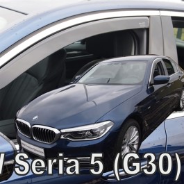 BMW ΣΕΙΡΑ 5 G30/G31 4D/5D 2017> ΖΕΥΓΑΡΙ ΑΝΕΜΟΘΡΑΥΣΤΕΣ ΑΥΤΟΚΙΝΗΤΟΥ ΑΠΟ ΕΥΚΑΜΠΤΟ ΦΙΜΕ ΠΛΑΣΤΙΚΟ HEKO - 2 ΤΕΜ.