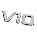 ΑΥΤΟΚΟΛΛΗΤΟ ΜΕΤΑΛΛΙΚΟ 3D ΣΗΜΑ V10 Αυτοκόλλητα - Τριμ Φορτηγών Αξεσουαρ Αυτοκινητου - ctd.gr