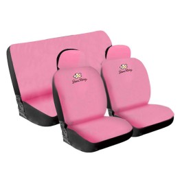 Καλύμματα καθισμάτων Ροζ