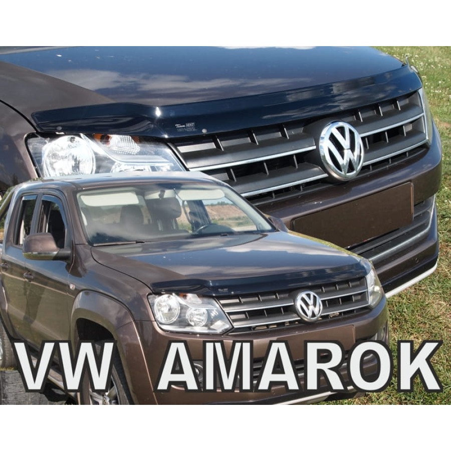 VW AMAROK 2009+ ΑΝΕΜΟΘΡΑΥΣΤΗΣ ΚΑΠΩ ΑΥΤΟΚΙΝΗΤΟΥ ΑΠΟ ΕΥΚΑΜΠΤΟ ΦΙΜΕ ΠΛΑΣΤΙΚΟ HEKO - 1 ΤΕΜ. Ανεμοθραύστες Αυτοκινήτου-Van Αξεσουαρ Αυτοκινητου - ctd.gr