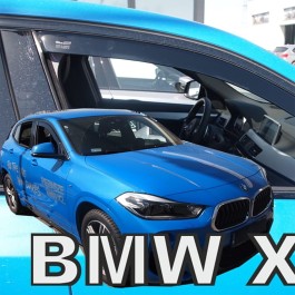 BMW X2 F39 5D 2018> ΖΕΥΓΑΡΙ ΑΝΕΜΟΘΡΑΥΣΤΕΣ ΑΥΤΟΚΙΝΗΤΟΥ ΑΠΟ ΕΥΚΑΜΠΤΟ ΦΙΜΕ ΠΛΑΣΤΙΚΟ HEKO - 2 ΤΕΜ.