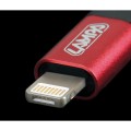 ΚΑΛΩΔΙΟ ΦΟΡΤΙΣΗΣ 	& ΣΥΓΧΡΟΝΙΣΜΟΥ USB TYPE C-MICRO USB-USB 3.0-APLLE 8 PIN 100cm (ΚΟΚΚΙΝΟ) RED LINE Αξεσουάρ Τηλεφώνων Αξεσουαρ Αυτοκινητου - ctd.gr