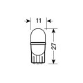 Λαμπάκια Τ10 12v - w2, 1x9.5d Καρφωτά (ψείρα) 2 τεμ. Λάμπες, Λαμπάκια, LED, Xenon
