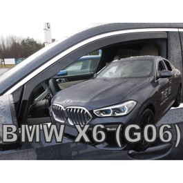 BMW X6 G06 5D 2019> ΖΕΥΓΑΡΙ ΑΝΕΜΟΘΡΑΥΣΤΕΣ ΑΥΤΟΚΙΝΗΤΟΥ ΑΠΟ ΕΥΚΑΜΠΤΟ ΦΙΜΕ ΠΛΑΣΤΙΚΟ HEKO - 2 ΤΕΜ.