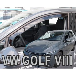 VW GOLF 8 5D 2020> ΖΕΥΓΑΡΙ ΑΝΕΜΟΘΡΑΥΣΤΕΣ ΑΥΤΟΚΙΝΗΤΟΥ ΑΠΟ ΕΥΚΑΜΠΤΟ ΦΙΜΕ ΠΛΑΣΤΙΚΟ HEKO - 2 ΤΕΜ.