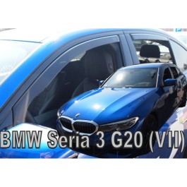 BMW 3 G20 / G21 4D/5D 2019> ΣΕΤ ΑΝΕΜΟΘΡΑΥΣΤΕΣ ΑΥΤΟΚΙΝΗΤΟΥ ΑΠΟ ΕΥΚΑΜΠΤΟ ΦΙΜΕ ΠΛΑΣΤΙΚΟ HEKO - 4 ΤΕΜ.