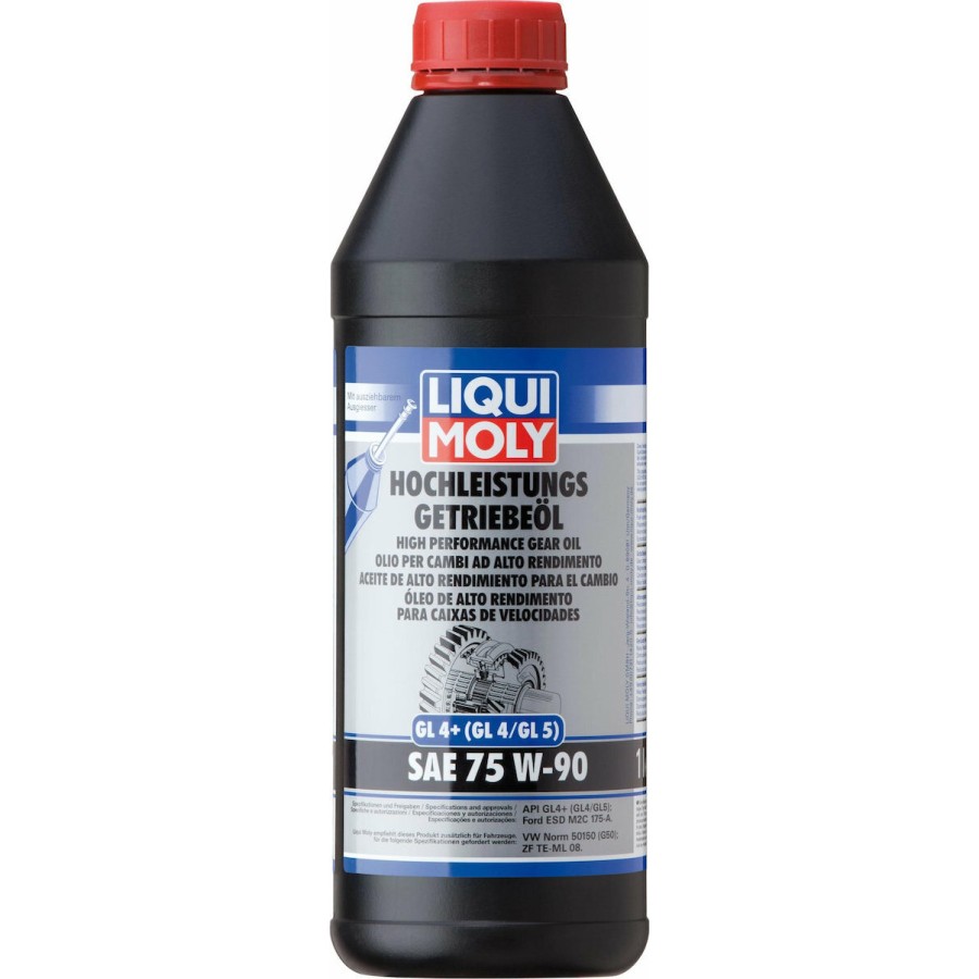 Liqui Moly Βαλβολίνη High Performance Gear Oil (GL4+) 75W-90 1lt Λάδια - Βαλβολίνες Αξεσουαρ Αυτοκινητου - ctd.gr
