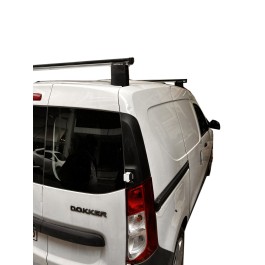 Μπαρες για Μπαγκαζιερα - Kit Μπάρες οροφής Aλουμινίου NORDRIVE  για Dacia Dokker Van 2012-2021- 2 τεμάχια