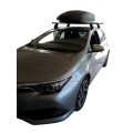 Mπαρες Oροφης Kιτ - Μπαρες για Μπαγαζιερα - Μπαρες για Μπαγκαζιερα - Kit Μπάρες Αλουμινίου - Πόδια MENABO - Μπαγκαζιέρα για Toyota Auris 2012-2019 3 τεμάχια