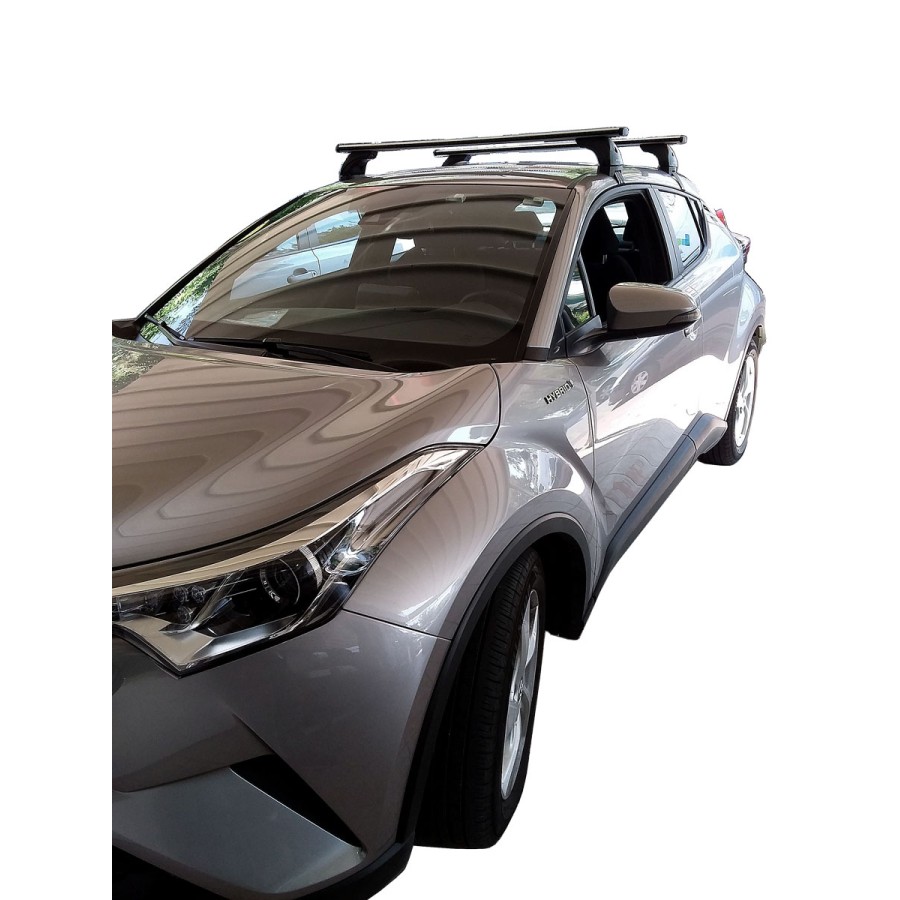 Mπαρες Oροφης Kιτ - Μπαρες για Μπαγαζιερα - Μπαρες για Μπαγκαζιερα - Kit Μπάρες Αλουμινίου NORDRIVE Silenzio - Πόδια για Toyota C-HR 2016+ 2τεμαχια 2 τεμάχια