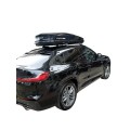 Mπαρες Oροφης Kιτ - Μπαρες για Μπαγκαζιερα - Kit Μπάρες Nordrive - Πόδια - Μπαγκαζιέρα Οροφής D-Box 530 Μαύρη Γυαλιστερή για BMW X4 2018+ 3 τεμάχια