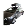 Μπαρες για Μπαγκαζιερα - Kit Μπάρες Οροφής Αλουμινίου Nordrive - Πόδια - Μπαγκαζιέρα Nordrive Box 430lt για Opel Astra J 2011-2015 3 τεμάχια