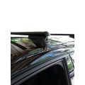 Μπαρες για Μπαγκαζιερα - Kit Μπάρες οροφής Αλουμινίου μαύρες - Πόδια για Peugeot 2008 2019+ 2 τεμάχια