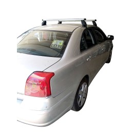 Μπαρες για Μπαγκαζιερα - Kit Μπάρες οροφής Αλουμινίου MENABO - Πόδια για Toyota Avensis 4D 2003-2009 2 τεμάχια