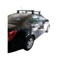 Μπαρες για Μπαγκαζιερα - Kit Μπάρες οροφής Σιδήρου Menabo - Πόδια για Chevrolet Aveo 2011+ 2 τεμάχια