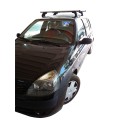 Μπαρες για Μπαγκαζιερα - Kit Μπάρες οροφής Αλουμινίου NORDRIVE - Πόδια για Renault Clio 1998-2005 2 τεμάχια
