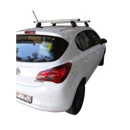 Μπαρες για Μπαγκαζιερα - Kit Μπάρες οροφής Αλουμινίου - Πόδια Menabo για Opel Corsa E 2015+ 2 τεμάχια