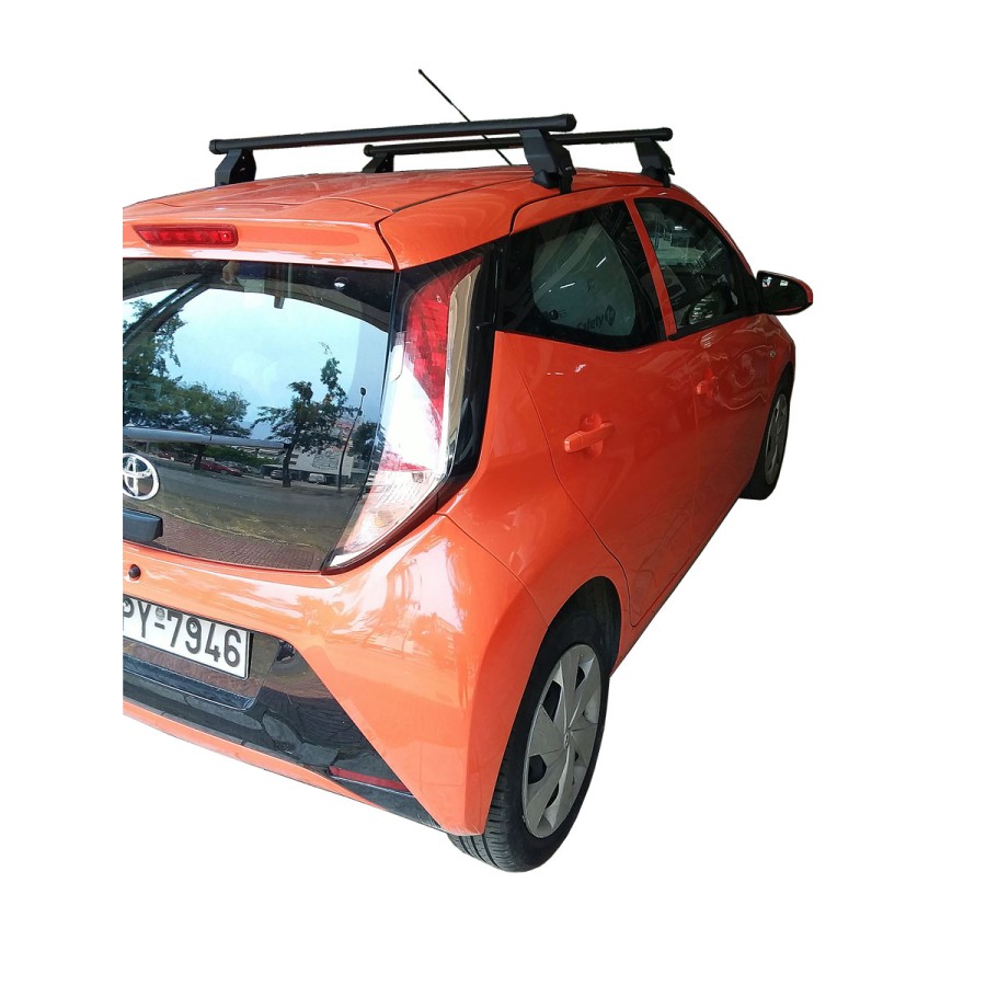 Μπαρες για Μπαγκαζιερα - Kit Μπάρες οροφής Σιδήρου - Πόδια Menabo για Toyota Aygo 2015+ 2 τεμάχια