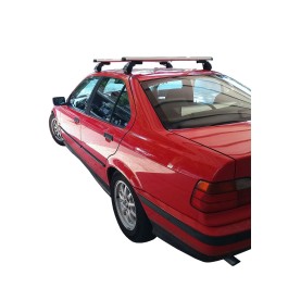 Μπαρες για Μπαγκαζιερα -  Kit Μπάρες οροφής Αλουμινίου HERMES - Πόδια για BMW E36 sedan 1991-1997 2 τεμάχια