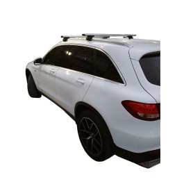 Μπαρες για Μπαγκαζιερα - Kit Μπάρες οροφής Αλουμινίου NORDRIVE Silenzio - Πόδια για Mercedes GLC 2015-2019 2 τεμάχια