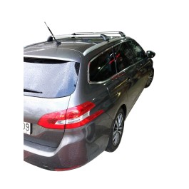 Μπαρες για Μπαγκαζιερα - Kit Μπάρες οροφής Αλουμινίου NORDRIVE - Πόδια για Peugeot 308 SW 2014+ 2 τεμάχια