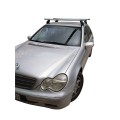 Μπαρες για Μπαγκαζιερα - Kit Μπάρες οροφής Αλουμινίου Menabo - Πόδια για Mercedes Classe C W203 4d sedan 2001-2007 2 τεμάχια