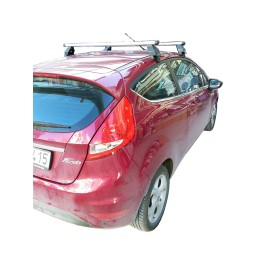 Μπαρες για Μπαγκαζιερα - Kit Μπάρες οροφής Αλουμινίου MENABO - Πόδια για Ford Fiesta 3D 2008-2017 2 τεμάχια