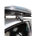Μπαρες για Μπαγκαζιερα - Kit Μπάρες οροφής Σιδήρου MENABO- Πόδια -Μπαγκαζιέρα Menabo Quasar 320 Dark για Renault Clio 2012-2016 & 2016+ 3 τεμάχια