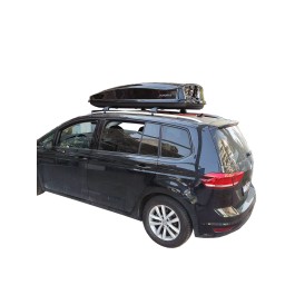 Μπαρες για Μπαγκαζιερα - Kit Μπάρες οροφής Σιδήρου Nordrive - Πόδια - Μπαγκαζιέρα Οροφής Nordrive D-Box 530 Μαύρη Γυαλιστερή για VW Touran 2015+ 3 τεμάχια
