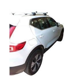 Μπαρες για Μπαγκαζιερα - Kit Μπάρες οροφής Αλουμινίου NORDRIVE - Πόδια για Volvo XC40 2017-2022 2 τεμάχια