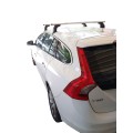 Μπαρες για Μπαγκαζιερα - Kit Μπάρες οροφής Αλουμινίου - Πόδια NORDRIVE για Volvo V60 2013-2018 2 τεμάχια