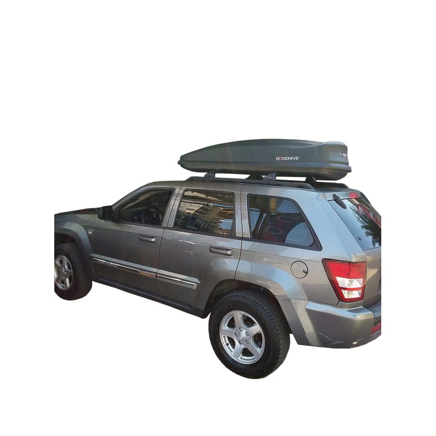 Μπαρες για Μπαγκαζιερα - Kit Μπάρες οροφής Αλουμινίου Nordrive - Πόδια - Μπαγκαζιέρα Nordrive N60019 D-Box 530lt για Jeep Grand Cherokee 2005-2010 3 τεμάχια
