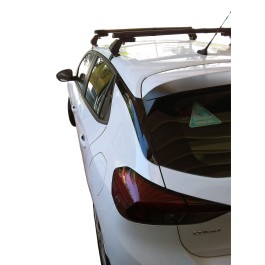 Μπαρες για Μπαγκαζιερα - Kit Μπάρες οροφής Αλουμινίου Hermes - Πόδια για Opel Corsa F 3d/5d 2020+ 2 τεμάχια