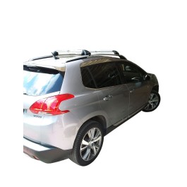 Μπαρες για Μπαγκαζιερα - Kit Μπάρες οροφής Αλουμινίου NORDRIVE - Πόδια για Peugeot 2008 2013-2016 2 τεμάχια