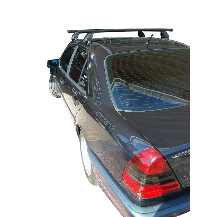 Μπαρες για Μπαγκαζιερα - Kit Μπάρες οροφής Σιδήρου MENABO - Πόδια για Mercedes W202 C Class 1993-2000 2 τεμάχια