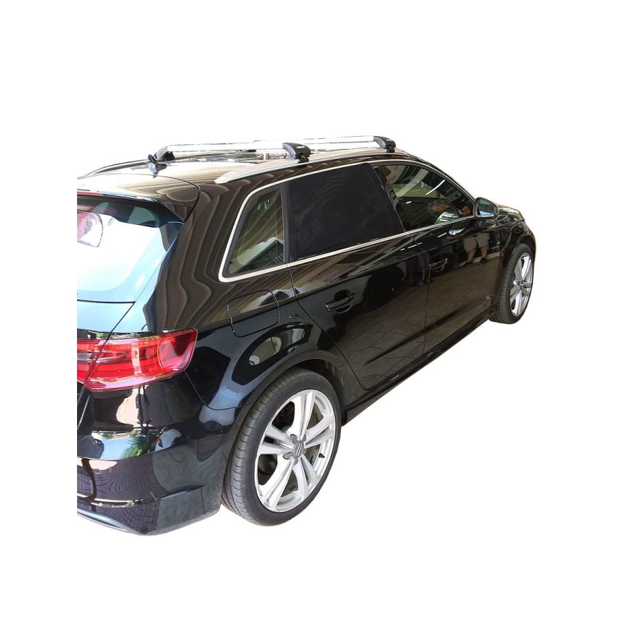 Μπαρες για Μπαγκαζιερα - Kit Μπάρες οροφής Αλουμινίου Menabo - Πόδια για Audi A3 (8VA) Sportback 2013-2020 2 τεμάχια